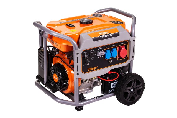 VILLAGER  generator VGP 7900 (7,8kW 2x230v 1x400v)  060175 PPR25